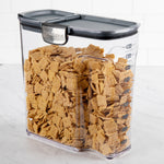 Progressive International ProKeeper+ Airtight Large Cereal Storage Container, Clear Plastic