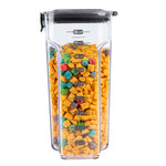 Progressive International ProKeeper+ Airtight Large Cereal Storage Container, Clear Plastic