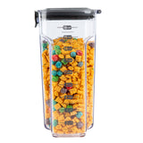 Progressive International ProKeeper+ Airtight Large Cereal Storage Container, Clear Plastic