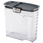 Progressive International ProKeeper+ Airtight Large Cereal Storage Container, Clear Plastic