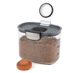Progressive International ProKeeper+ Airtight Brown Sugar Storage Container, Clear Plastic