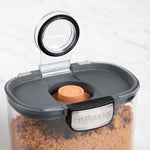 Progressive International ProKeeper+ Airtight Brown Sugar Storage Container, Clear Plastic