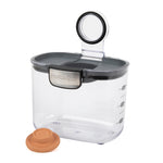 Progressive International ProKeeper+ Airtight Brown Sugar Storage Container, Clear Plastic