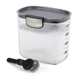Progressive International ProKeeper+ Airtight Powdered Sugar Storage Container, Clear Plastic