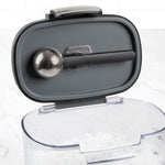 Progressive International ProKeeper+ Airtight Powdered Sugar Storage Container, Clear Plastic