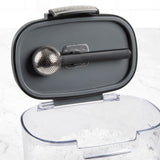 Progressive International ProKeeper+ Airtight Powdered Sugar Storage Container, Clear Plastic