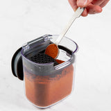 Progressive International ProKeeper+ Airtight Mini Storage Container, Clear Plastic