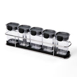 Progressive International ProKeeper+ Airtight Storage Container Set, 6-Piece, Clear Plastic