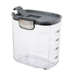 Progressive International ProKeeper+ Airtight Sugar Storage Container, Clear Plastic