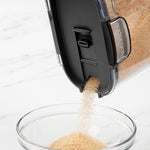 Progressive International ProKeeper+ Airtight Specialty Sugar Storage Container, Clear Plastic