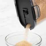 Progressive International ProKeeper+ Airtight Specialty Sugar Storage Container, Clear Plastic