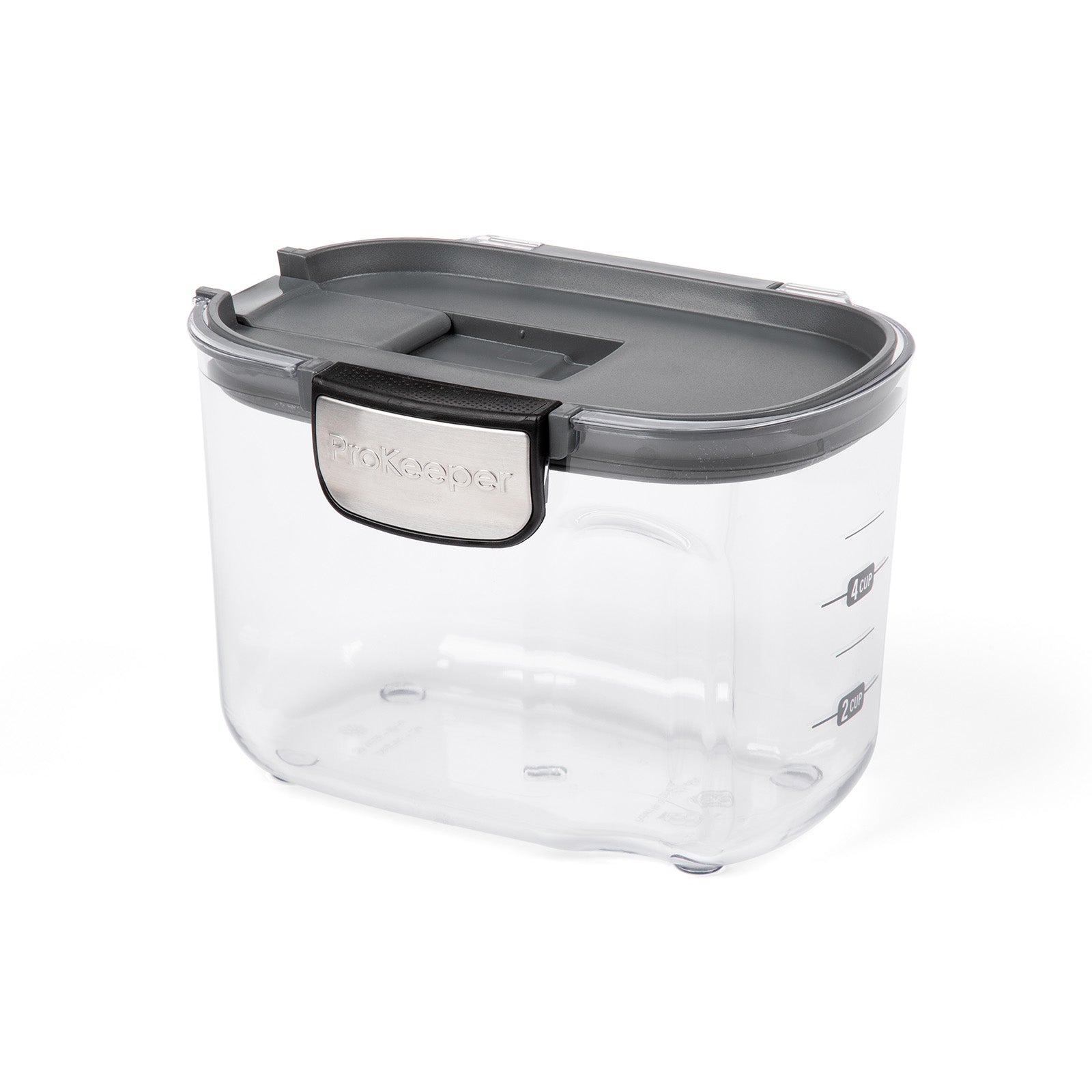 Progressive International ProKeeper+ Airtight Specialty Sugar Storage Container, Clear Plastic