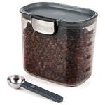 Progressive International ProKeeper+ Airtight Coffee Storage Container, Clear Plastic