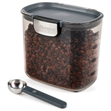 Progressive International ProKeeper+ Airtight Coffee Storage Container, Clear Plastic