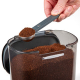 Progressive International ProKeeper+ Airtight Coffee Storage Container, Clear Plastic