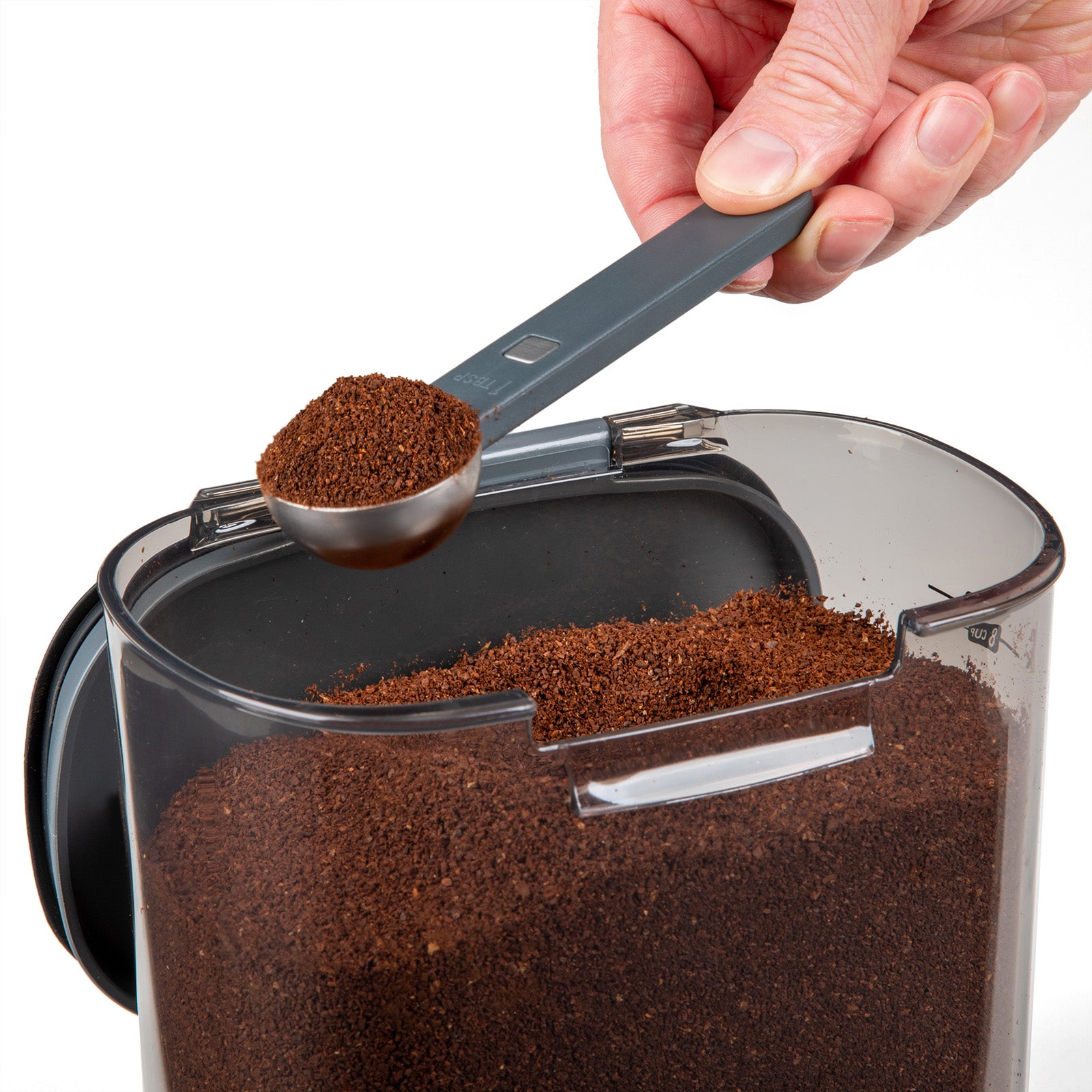 Progressive International ProKeeper+ Airtight Coffee Storage Container, Clear Plastic