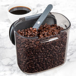 Progressive International ProKeeper+ Airtight Coffee Storage Container, Clear Plastic
