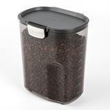 Progressive International ProKeeper+ Airtight Large Coffee Storage Container, Clear Plastic