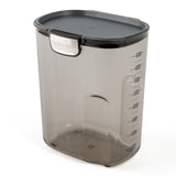 Progressive International ProKeeper+ Airtight Large Coffee Storage Container, Clear Plastic