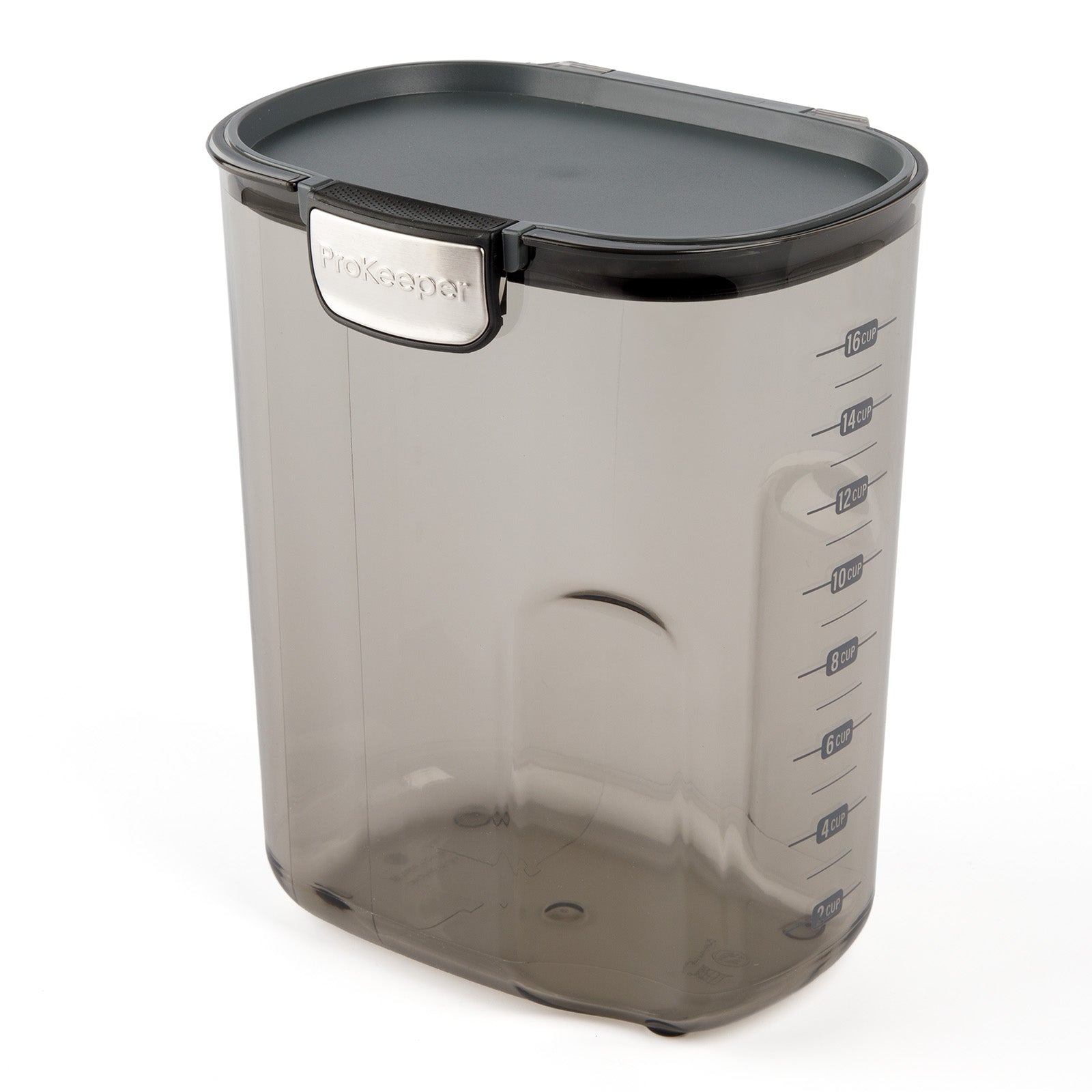 Progressive International ProKeeper+ Airtight Large Coffee Storage Container, Clear Plastic