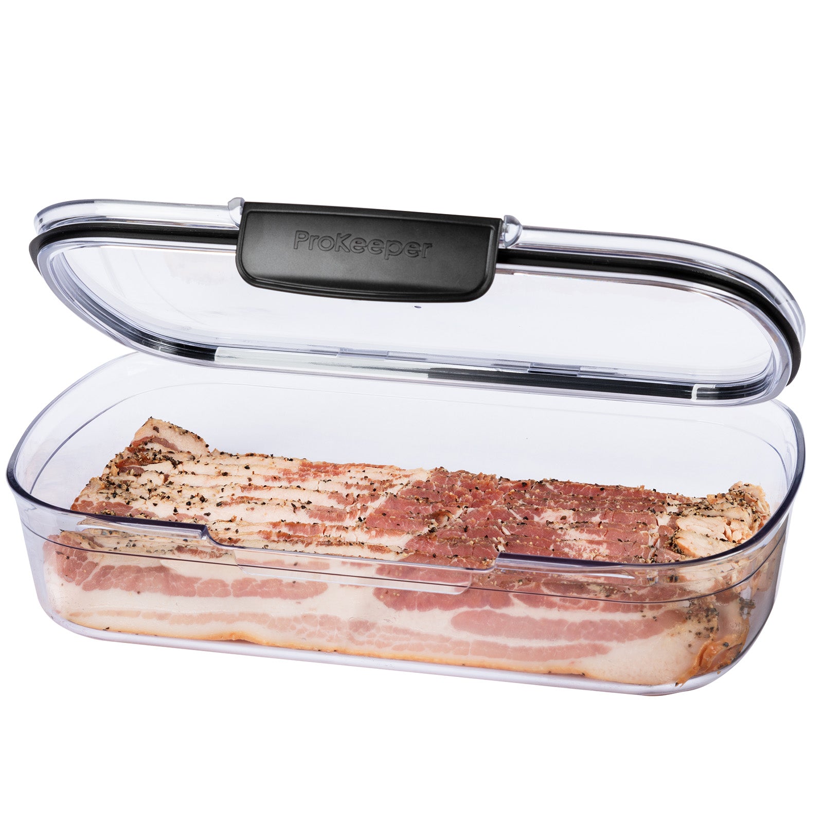 Progressive International ProKeeper+ Airtight Deli Storage Container, Clear Plastic