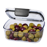 Progressive International ProKeeper+ Airtight Mini Deli Storage Container, Clear Plastic