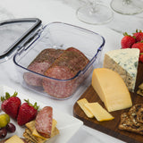 Progressive International ProKeeper+ Airtight Mini Deli Storage Container, Clear Plastic