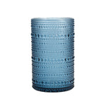 Fortessa Orbetto Outdoor Iced Beverage Cocktail Glass 4 Pack, 13 ounce, Cornflower