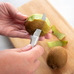 Rada Cutlery 2.38-Inch Granny Paring Knife Set of 2, Silver Handles & Quick Edge Knife Sharpener
