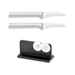Rada Cutlery 2.38-Inch Granny Paring Knife Set of 2 & Quick Edge Knife Sharpener