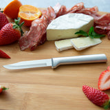 Rada Cutlery 3.25-Inch Regular Paring Knife Set of 2, Silver Handles & Quick Edge Knife Sharpener
