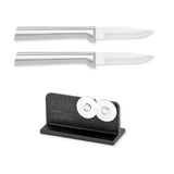 Rada Cutlery 2.5-Inch Peeling Paring Knife Set of 2 & Quick Edge Knife Sharpener