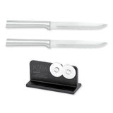 Rada Cutlery 4.875-Inch Utility/Steak Knife Set of 2 & Quick Edge Knife Sharpener