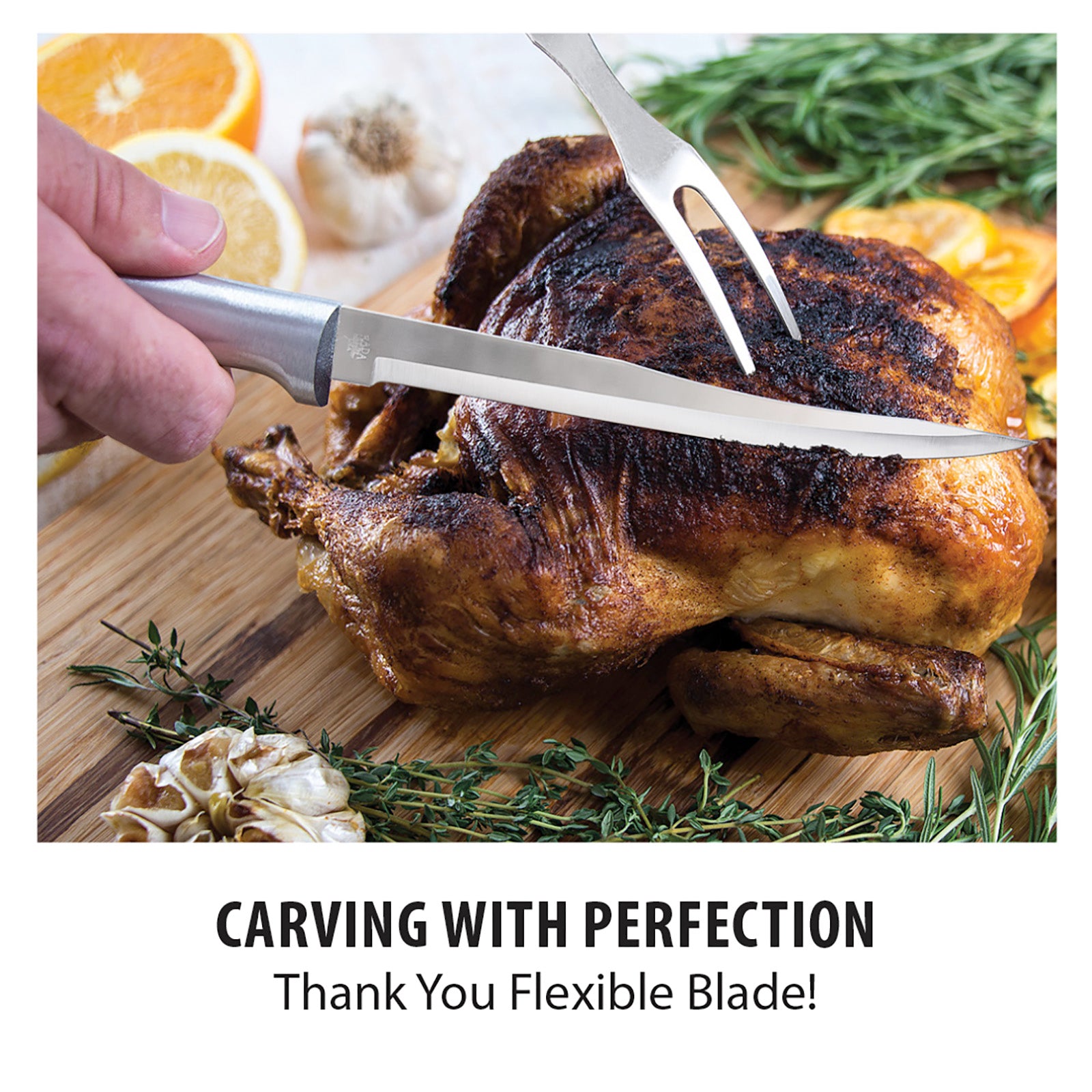 Rada Cutlery 6.625 Carver Boning Knife, Aluminum Handle