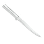Rada Cutlery 6.625 Carver Boning Knife Set of 2, Silver Handles & Quick Edge Knife Sharpener