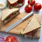 Rada Cutlery 5.375-Inch Super Spreader Stainless Hollow Ground Blade, Aluminum Handle