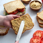 Rada Cutlery 5.375-Inch Super Spreader Stainless Hollow Ground Blade, Aluminum Handle