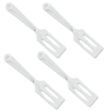 Rada Cutlery Slotted Serving Spoon, Stainless Steel Face, Set of 4