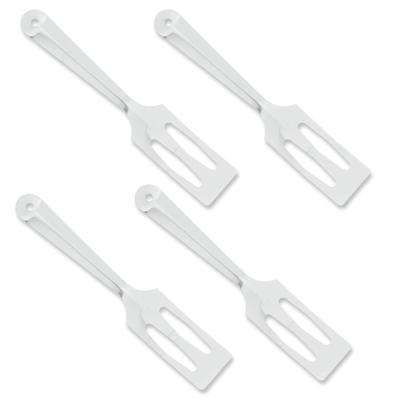 Rada Cutlery Slotted Serving Spoon, Stainless Steel Face, Set of 4