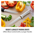 Rada Cutlery 4.375-Inch Super Parer Stainless Steel Blade, Aluminum Handle