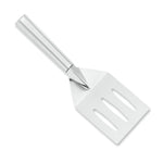 Rada Cutlery Turnover Large Faced Slotted Turner Spatula, Aluminum Handle