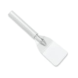 Rada Cutlery 2-Inch Mini Server Solid Turner Spatula, Aluminum Handle