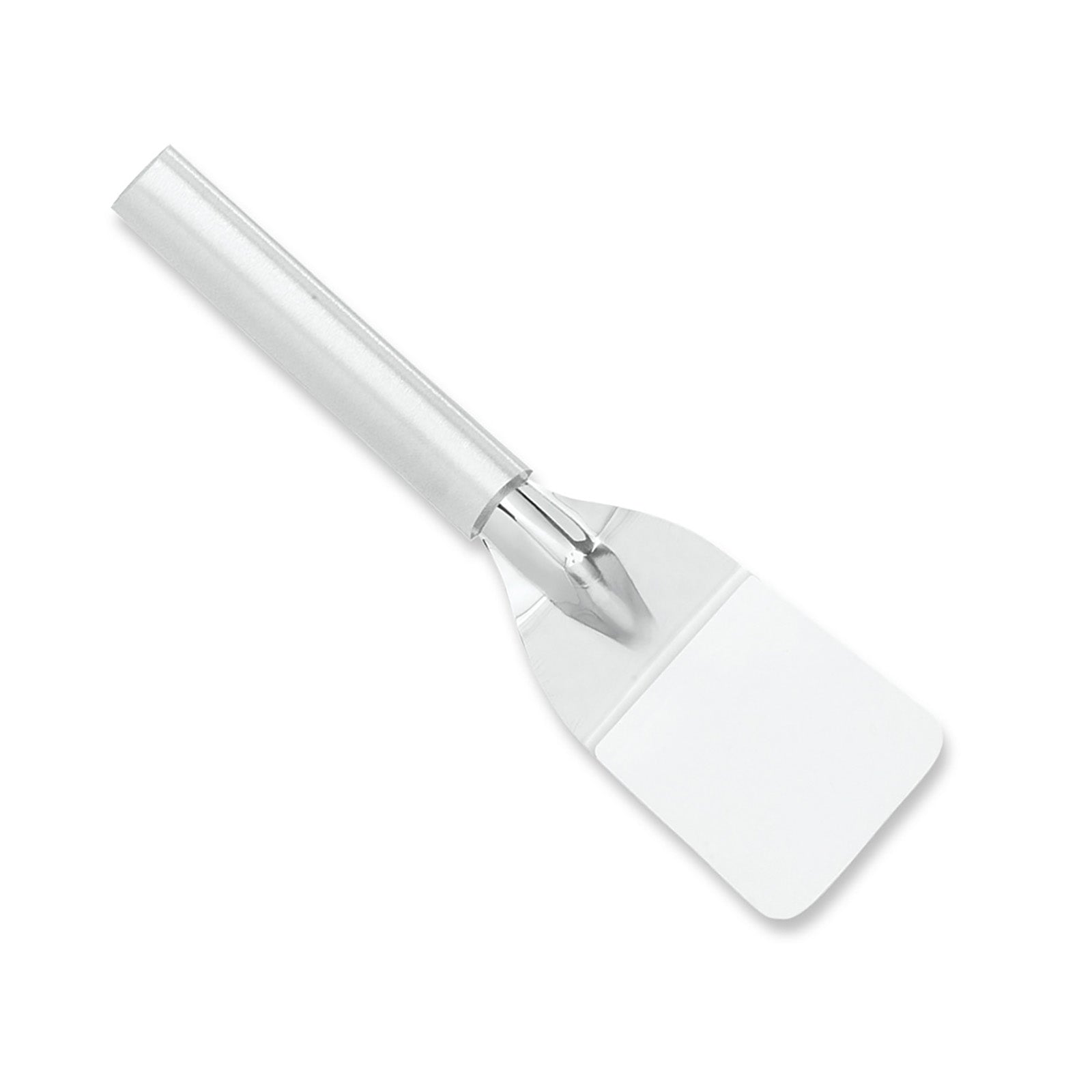 Rada Cutlery 2-Inch Mini Server Solid Turner Spatula, Aluminum Handle