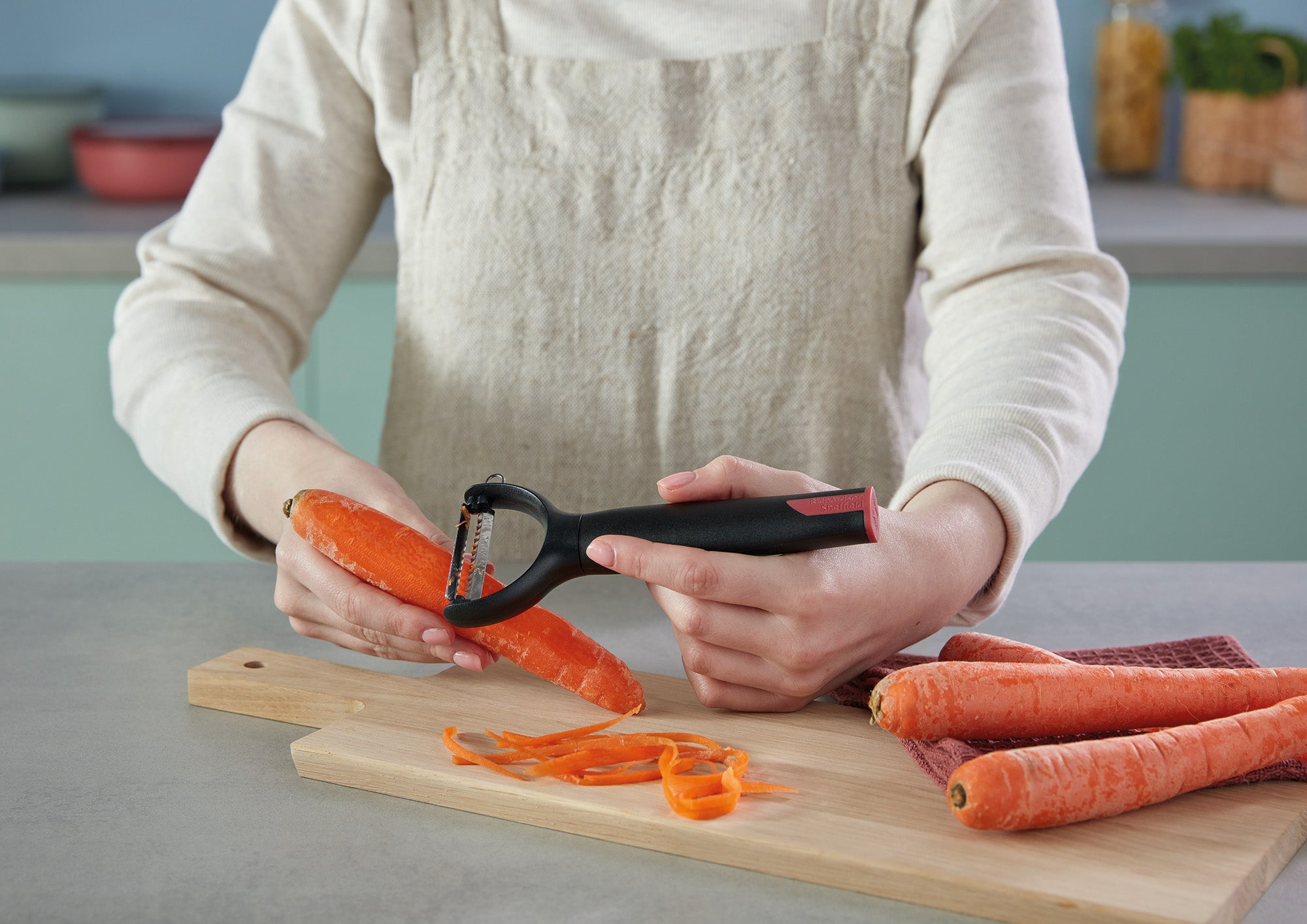 Richardson Sheffield Refinest Y-Peeler, Julienne, 6.5-Inch, Stainless Steel