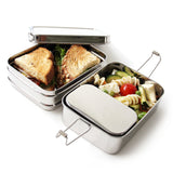 ECOlunchbox Three in One Stainless Steel Food Container Set