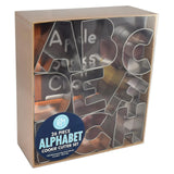 R&M International 3-Inch Alphabet 26 Piece Cookie Cutter Set with Gift Box
