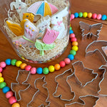 R&M International Easter 8 Piece Cookie Cutter Set