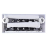 R&M International 17 Piece Icing Set with 12 Tips, Piping Bags, and 2 Couplers