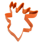 R&M International Polyresin Coated Deer Head 4-Inch Cookie Cutter, Orange