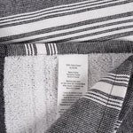 KAF Home Strada Turkish Reversible Terry Towel, Black